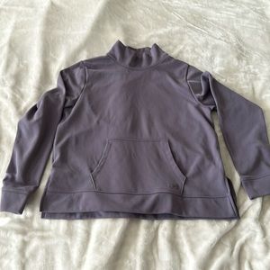 UNDER ARMOUR LOOSE COLD GEAR MOCK NECK PULLOVER W FRONT POCKET. SZ XL